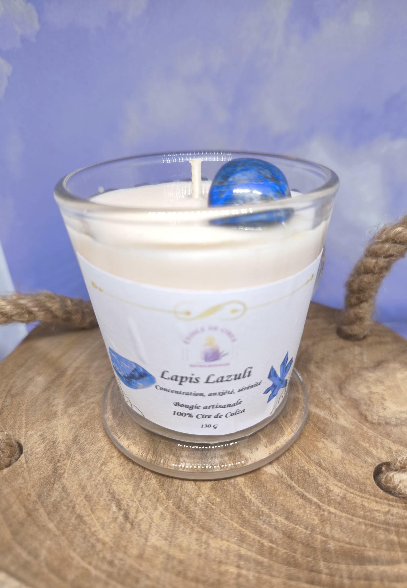 Bougie Lapis Lazuli