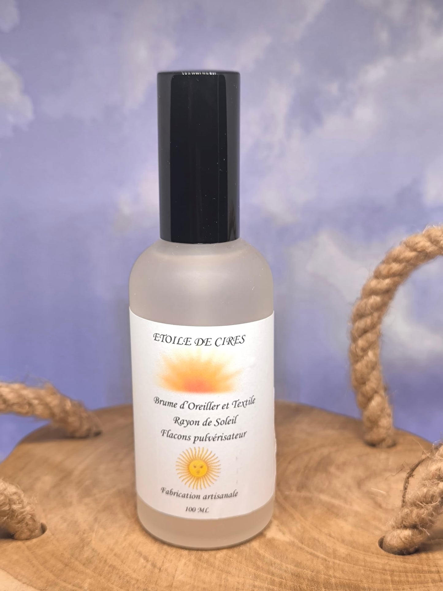 Brume parfumée d'oreiller et textile RAYON DE SOLEIL