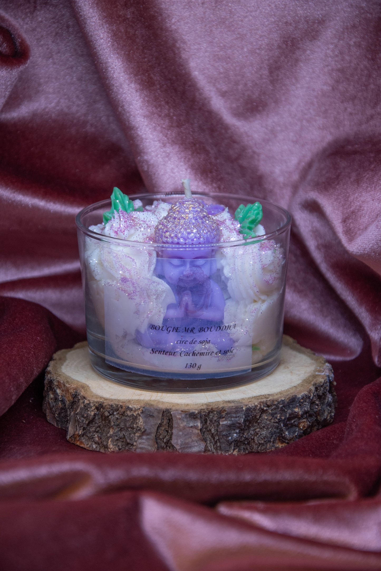 Bougie bouddha