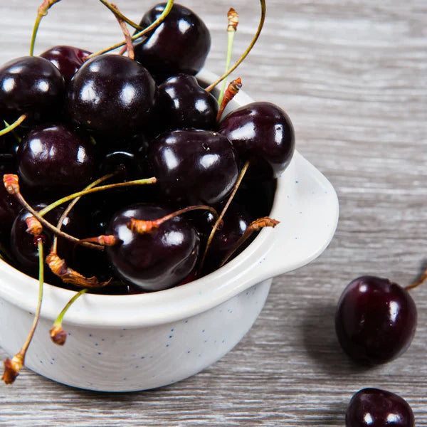 Cerise noire explosive format plume