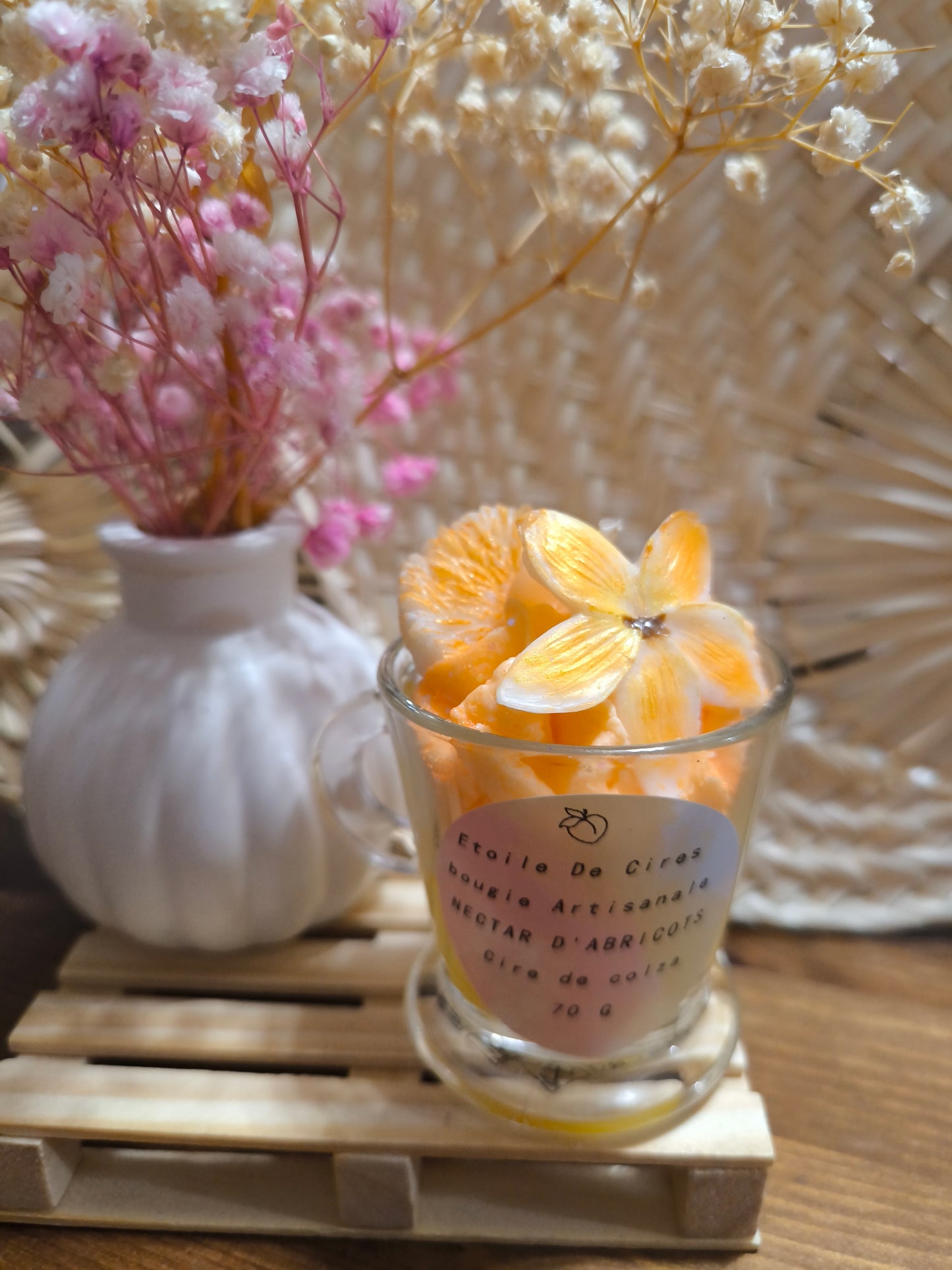 Mini chantilly nectar abricot