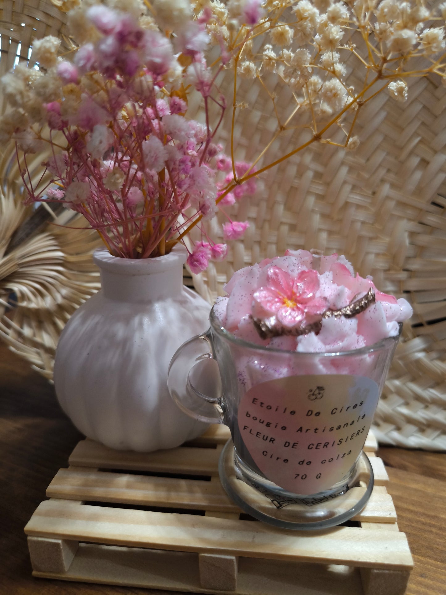 Mini chantilly fleur de cerisier