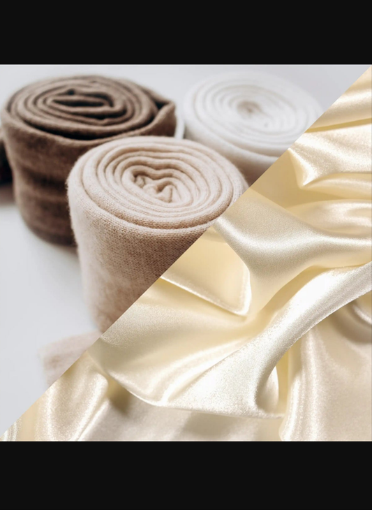 Fondant plume Cachemire et soie