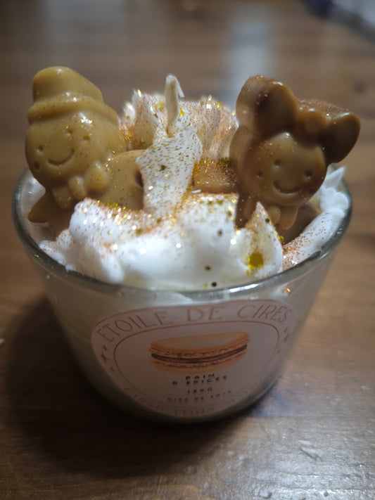 Bougie mr Mme pain d'épices