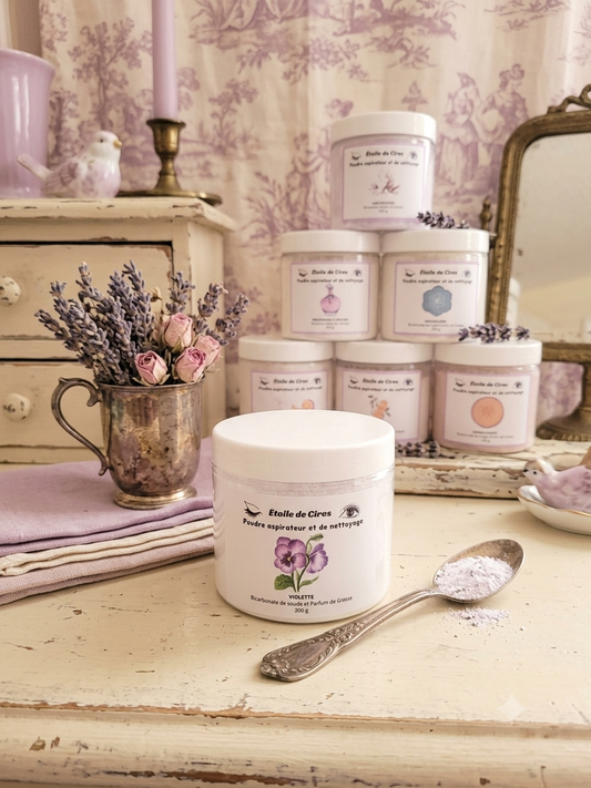 Poudre aspirateur et de nettoyage " violette "