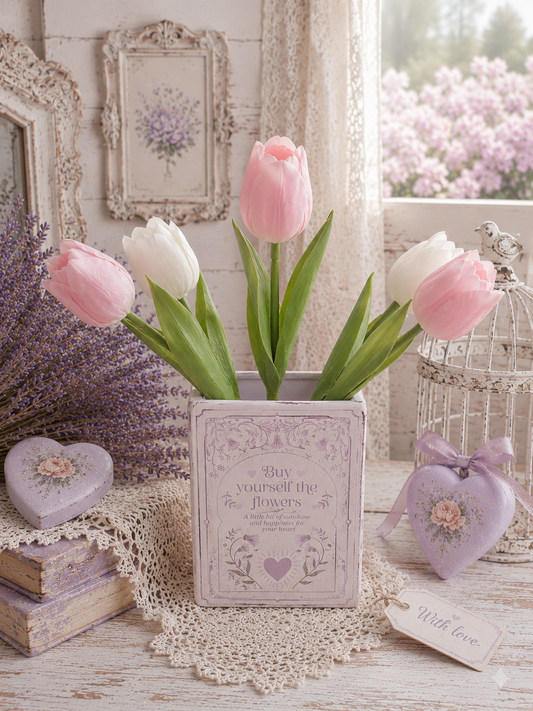 Bouquet de tulipes Pomme d'amour