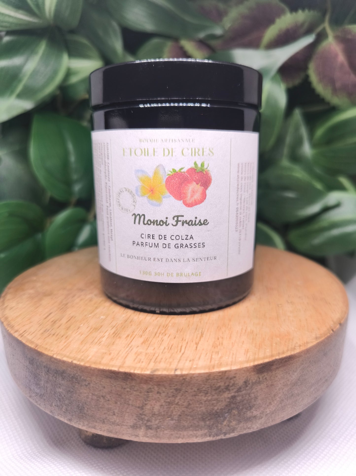 Bougie Monoi Fraise