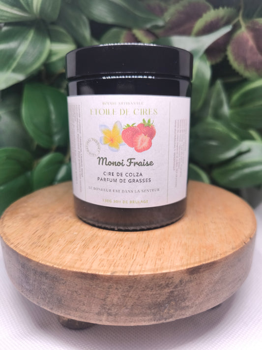 Bougie Monoi Fraise