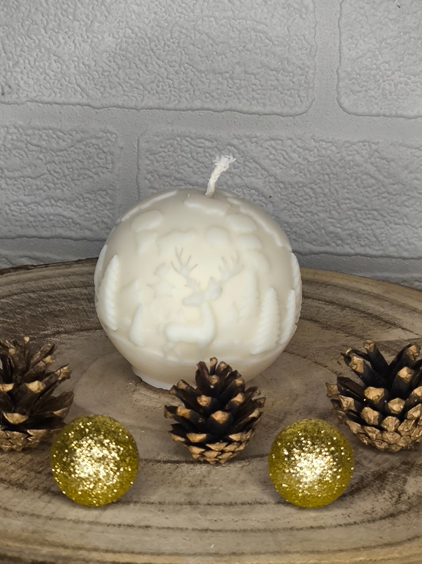 Boule de noel de la forêt