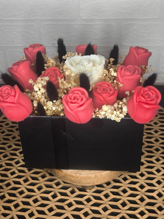 bouquet rose passion