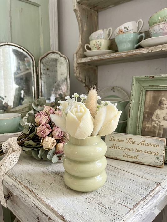 Le petit bouquet vert clair